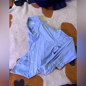 Men’s thick cotton slim fit button down